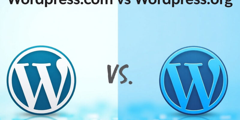 wordpress.com vs wordpress.org